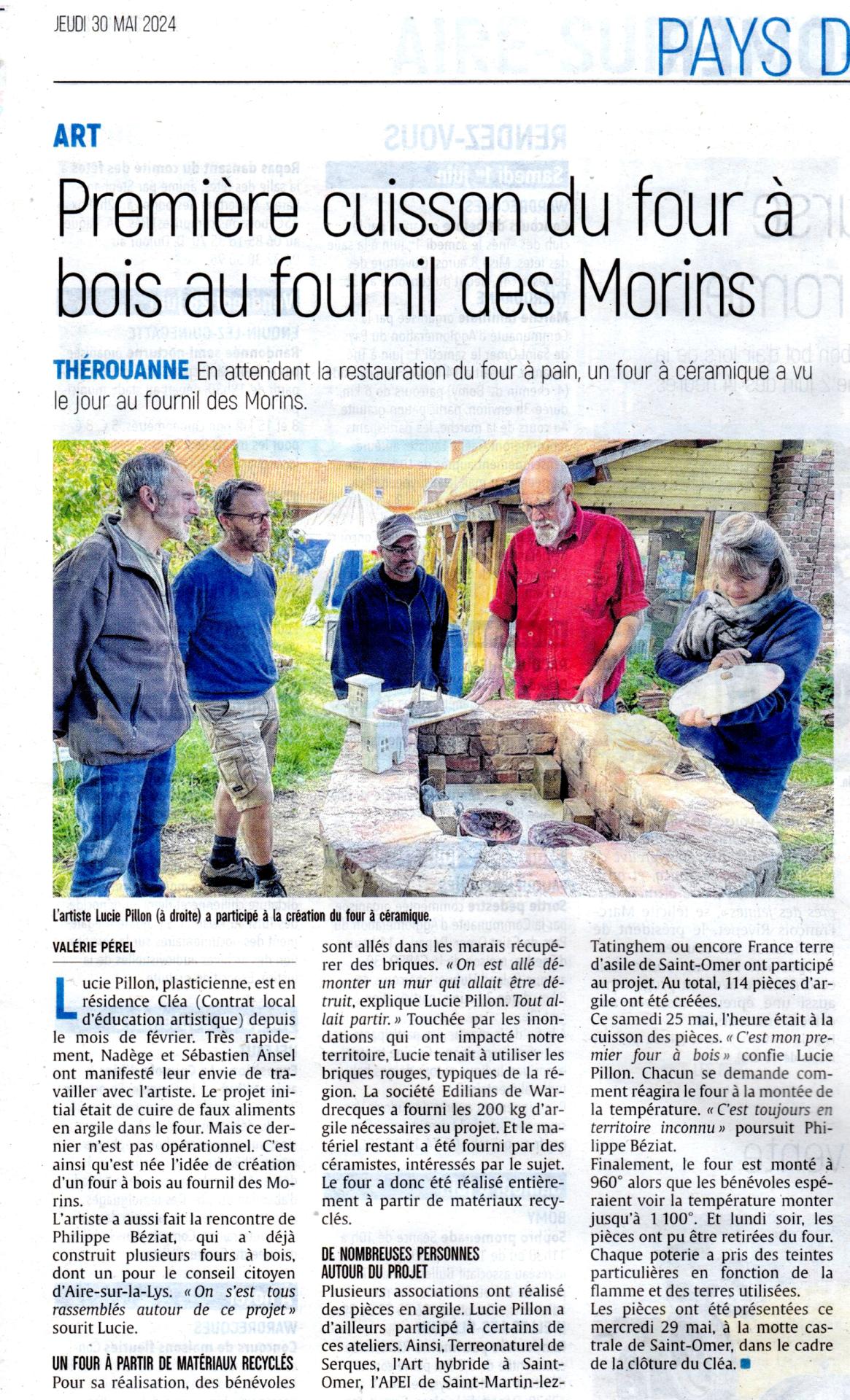 Presse echo de la lys morins